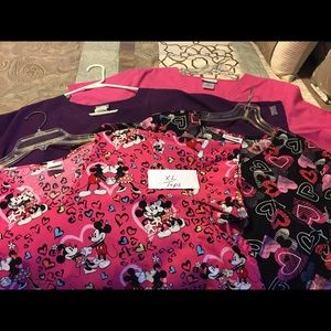 Scrub tops.